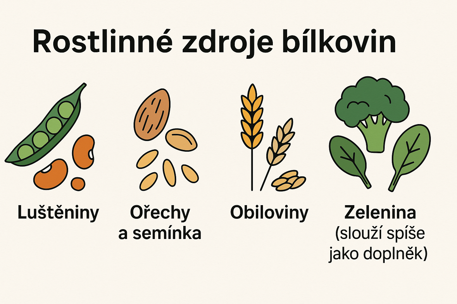 rostlinne zdroje bilkovin